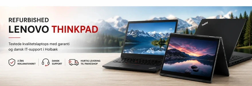 Refurbished Lenovo ThinkPad bærbare med garanti Refurbished Lenovo ThinkPad bærbare med garanti